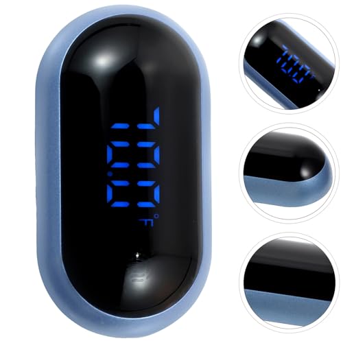TOYANDONA Fish Tank Temperature Gauge Digital LED Thermometer with Suction Cup High-Precision Aquarium Water Temperature Monitor for Reptile Terrarium Use