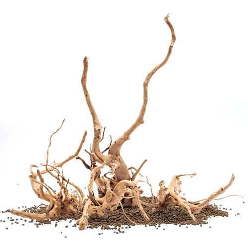 Ultum Nature Systems Driftwood - Spider Drift Wood for Fish Tank, Planted Tank, Terriarium, Paludarium - Versatile Natural Driftwood Decor, Events Wood Centerpiece - Spider Wood, Medium (12-15") - size: 12-15" 1-Pack