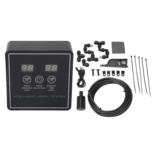 Reptile, Reptile Fogger Smart Spray System Automatic Timing Humidifier 360 Degree Adjustable Misting Nozzles Automatic For Reptile Tank For Terrarium