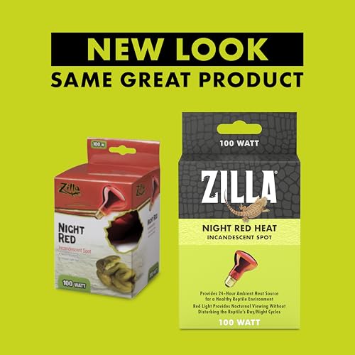 Zilla Incandescent Spot Bulbs Night Red 100 Watts