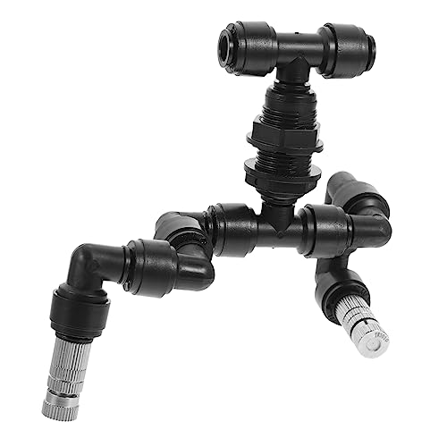 Toyvian Garden Spray Head Misting Nozzle for Reptile Tanks Plants Moss Efficient Watering Tool with Fine Atomizing Spray for Humidity Control and Easy Disassembly - size: 14.00X13.50X2.00CM
