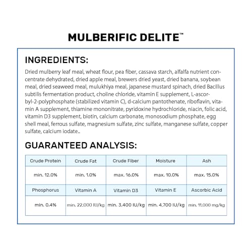 Hikari® Herptile Mulberific Delite™ for Herbivorous Turtles, Tortises and Lizards 7.7oz (220g)