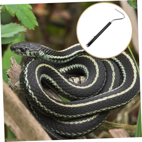 BESPORTBLE Stainless Steel Snake Hook Retractable Telescopic Snake Hooks for Handling Professional Catching Tool for Reptiles
