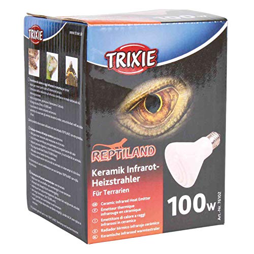 Trixie Ceramic Infrared Heat Emitter, 100 Watt, 75 x 100 mm