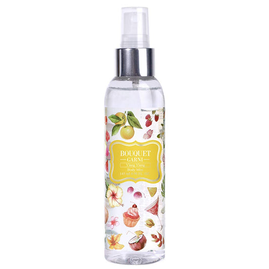 Bouquet Garni Body Mist Ylang Ylang Fragrance - Long-Lasting Moisture & Fragrance, Mist For Women, Low Irritation (Containing Vi