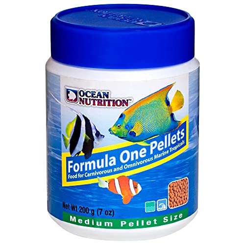 Ocean Nutrition Fish Food - Tropical Fish Food, Soft Moist Sinking Pellets, High Protein(41%) Guppy Fish Food, Fish Food Flakes Alternative, 7 oz (200 g), Medium Pellet - size: 7 Ounce (Pack of 1), style: Medium Pellet