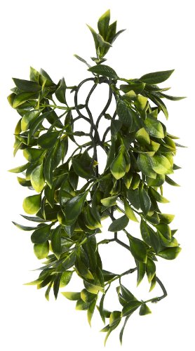 Exo Terra Plastic Terrarium Plant, Medium, Mandarin - color: Mandarin, size: Medium
