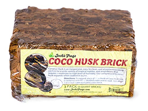 Josh's Frogs Coco Husk Brick (3 Pack) - size: 3 Pack Brick