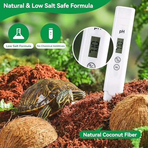 3 Pcs Organic Coconut Fiber Substrate, Biodegradable 100% Natural Coco Soil Brick, Multipurpose Eco-Friendly Terrarium Bedding for Reptiles, Tortoise, Bearded Dragon, Gecko, Snake & Amphibians - size: 3 Pcs