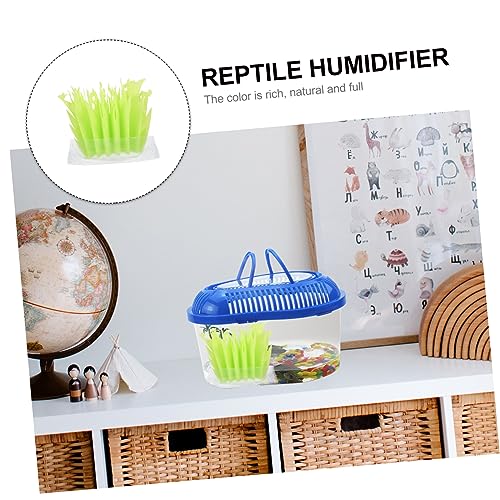 Reptile Box Humidifier Emulated Plants High Humidity for Tortoise Habitat Compact Design for Reptiles for Terrariums and Landscaping