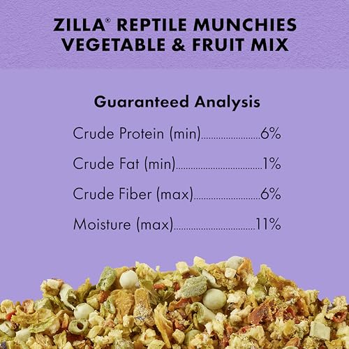 Zilla Reptile Munchies Vegetable and Fruit Mix 4 oz.