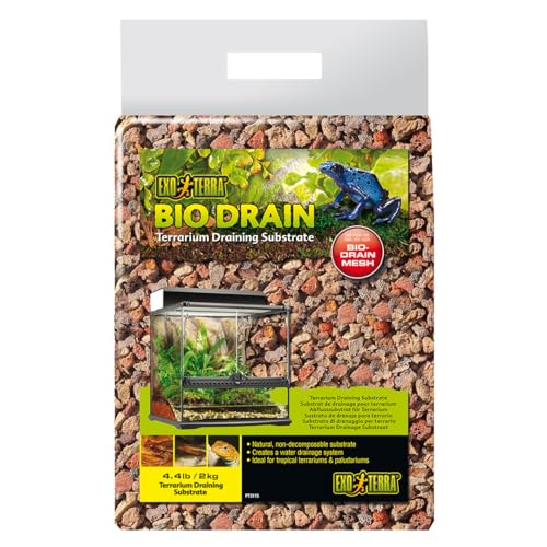Exo Terra BioDrain Terrarium Substrate for Aquarium, 4.4-Pound - size: One Size