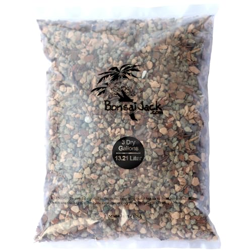 Bonsai Jack Succulent, Cactus and Bonsai Soil - Jacks Gritty Mix - 3 Gallons – Fast Draining – Fight Root Rot – Optimized pH - size: 3 Gallon (12 Dry Quarts)
