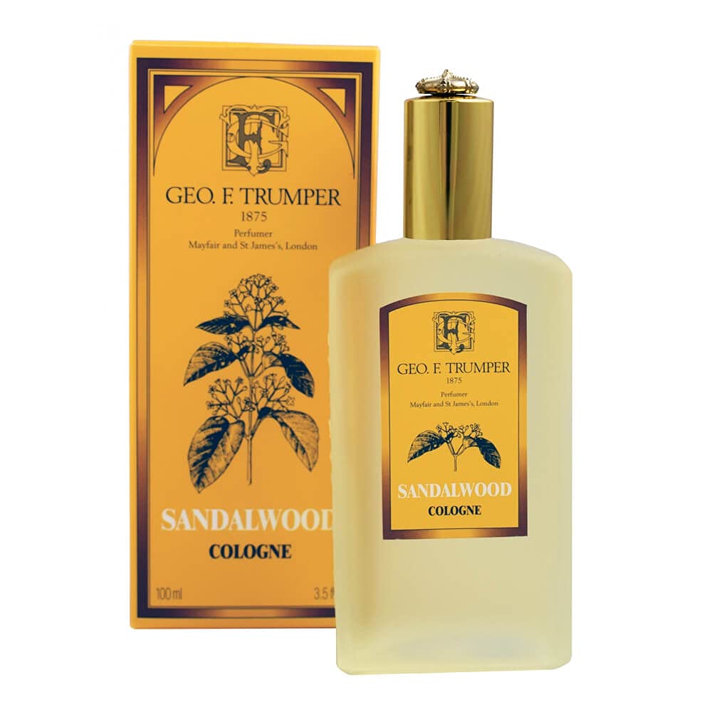Geo F. Trumper Sandalwood Cologne 100 Ml Glass Atomizer Bottle