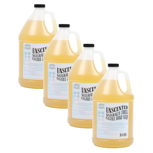 Adams Handmade Soap Thick Organic Castile Liquid Hand Soap 4 Gallon Refill- Unscented