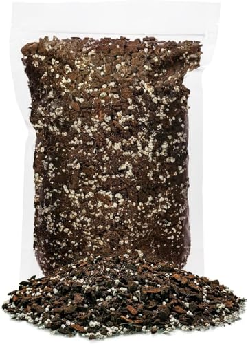 Gardenera Organic Planting Mix - Provide Your Plants with The Perfect Foundation for Thriving Growth - 4 QUARTS - size: 4 Quart Bag, style: ORGANIC Growing Medium