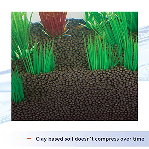 Aqueon Plant and Shrimp Aquarium Substrate, Aqua Soil for Fish Tanks, 5 Pounds, 4 Count - size: 5 Pounds, 4 Count