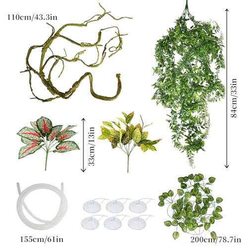 15 Gallon Tall Reptile Glass Tank 12"x12"x24" with Drainage System - Pre-Assembled Vertical Reptile Cage for Arboreal Geckos,Chameleon,Lizard,Tree Frog and Snake with Terrarium Decoration - size: 12*12*24inch with drainage hole