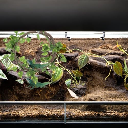 BESPORTBLE 1set Simulation Rattan Jungle Vines for Reptile Tank Decoration Bendable Climbing Branches for Geckos Chameleons and Iguanas Pu Material Natural Appearance