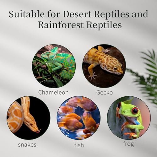 15 Gallon Tall Reptile Glass Tank 12"x12"x24" with Drainage System - Pre-Assembled Vertical Reptile Cage for Arboreal Geckos,Chameleon,Lizard,Tree Frog and Snake with Terrarium Decoration - size: 12*12*24inch with drainage hole