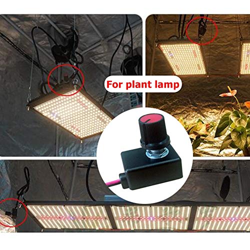 DC 0/1-10V LED Dimmer Knob Controller Rotary Mini Switch PWM Dimming for Dimmable Interior Lighting Spotlight Grow Lamp LED Driver