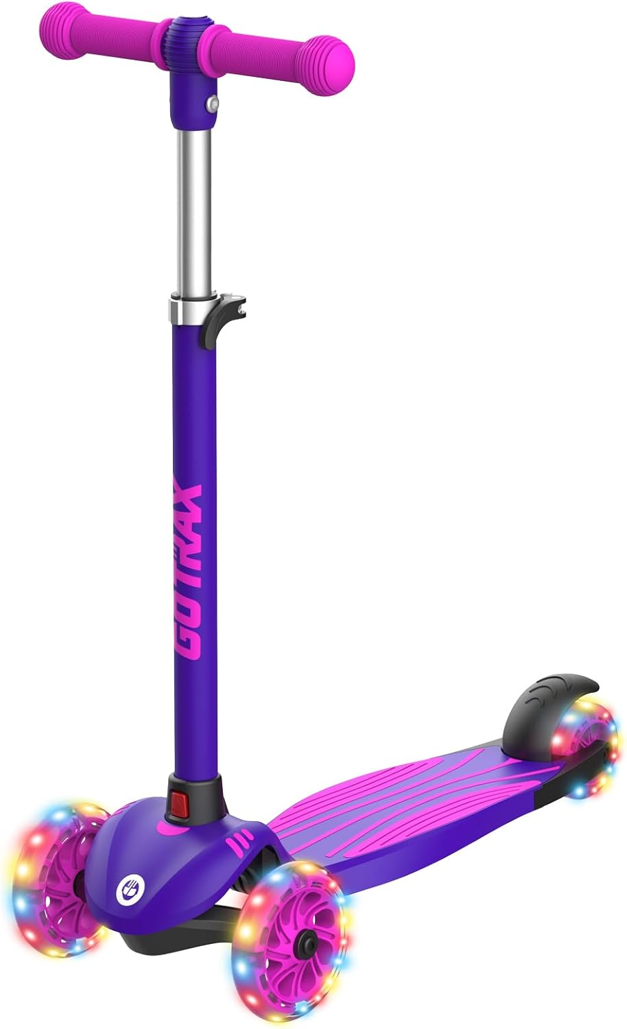 Gotrax KS1 Kids Kick Scooter with LED Lighted Wheels and Adjustable Handlebars