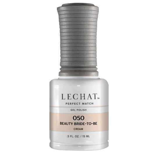Lechat - Perfect Match Gel Polish - Beauty Bride-To-Be - Light Beige Pink With Cream Finish - (0.5 Ounce) - Easy Application - S