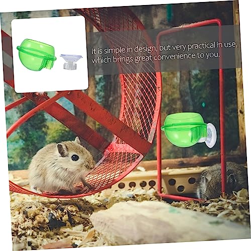 Abaodam 2pcs Reptile Feeding Bowl Cup Safe Water Dish for Lizards Geckos and Chameleons Easy to Install for Reptile Hydration