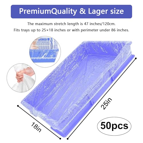 30 pcs Disposable Cage Liners, Clear Plastic Rabbit Cage Liner Bag, Universal Toilet Film for Bunny, Hamster, Totoro, Hedgehog, Guinea Pig and Small Animals(30pcs, 47in) - size: 30 count