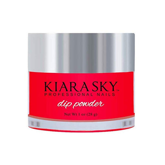 Kiara Sky Nail Dipping Powder Glow Collection 1 Oz, Red Hot Glo