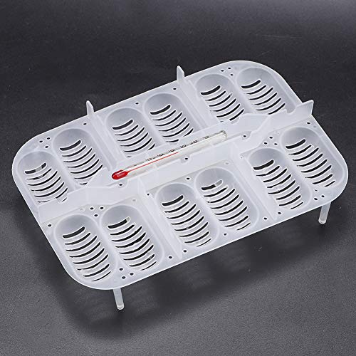 Snakes Lizards Hatchery Box, Highly Transparent Breeding Incubator Tray Hatching Case with Air Circulation Function Suitable for Hatching Reptiles Eggs