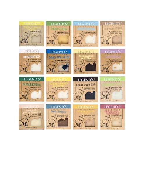 Legend'S Creek Farm Goat Milk Soap - Cleansing Moisturizing Soap Bar For Hands And Body - 5 Oz Natural Soap For Sensitive Skin,