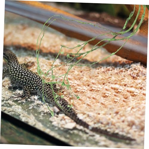 Toddmomy Decorative Reptile Vine Flexible Artificial Plant for Terrariums and Reptile Tanks Climbing Accessory for Lizards Geckos and Chameleons and Stylish Home Decor