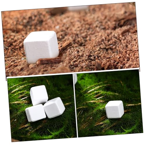 30pcs Natural Mineral Rocks for Reptiles and Amphibians Calcium for Turtle Tortoise Frog Lizard Chameleon Teeth Grinding Aid Water Quality Stabilizer
