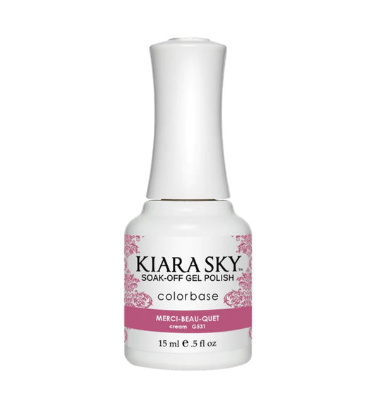 Kiara Sky Gel Polish-Merci-Beau-Quet-G531