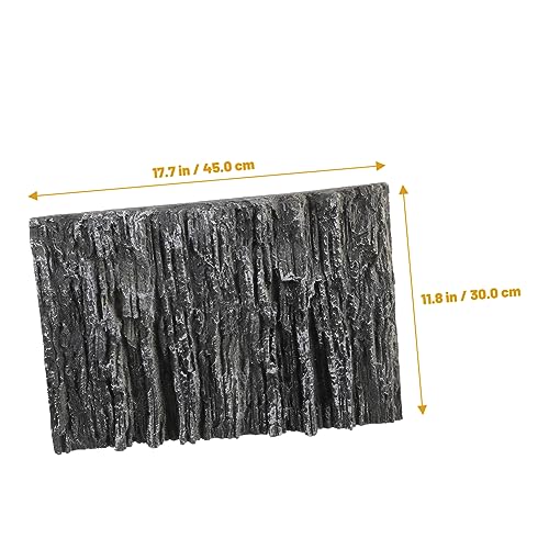 Abaodam Decorative Panel 3D Aquarium Background Lizard Tank Accessories for Reptile Enclosure