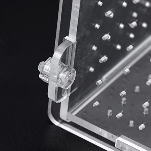 Fish for Hatchery Incubator Aquarium Breeding Box Acrylic Breeder Isolation Hatching Boxes with Suction Cup