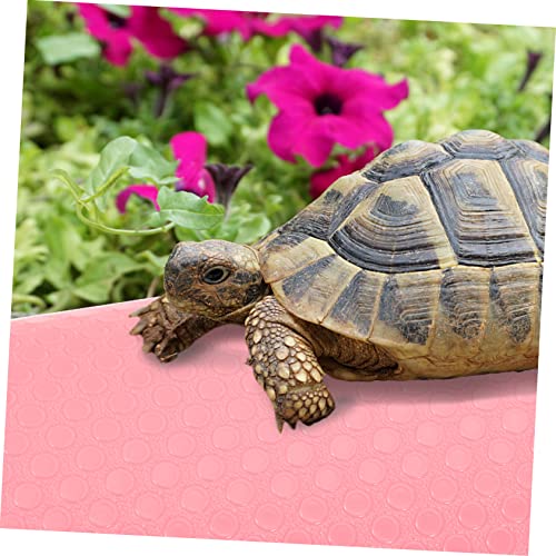 Mikikit Reptile Carpet for Bearded Dragon Gecko Snake Terrarium Liner Mat Non-Slip Substrate Bedding for Reptile Tanks for Lizards and Turtles 2ft x