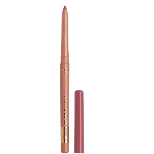 L'Oreal Paris Colour Riche Lip Liner Pencil, Creamy Lip Liner With Omega 3 And Vitamin E, 635 Worth It Medium (Medium Dark Mauve