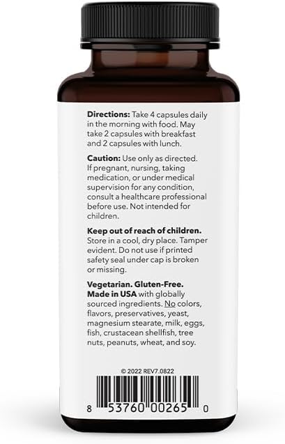 LifeSeasons Stem Boost-R - Stem Cell Support - Naturally Repair Damaged Tissue - Vitamin Supplement Rich in Antioxidants - Royal Jelly, Spirulina, Blueberry, Brown Seaweed & L-Carnosine - 120 Capsules
