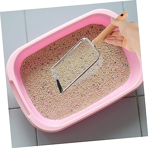 BESPORTBLE Pet Reptile Litter Scoop Shovel with Fine Mesh for Tortoises Lizards Snakes Hamsters Ergonomic Handle for Easy Cleaning of Reptile Waste