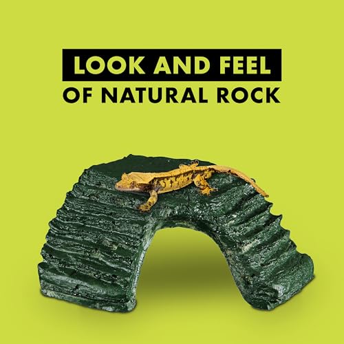 Zilla Reptile Habitat Décor Basking Platform Corner Ramp, Small