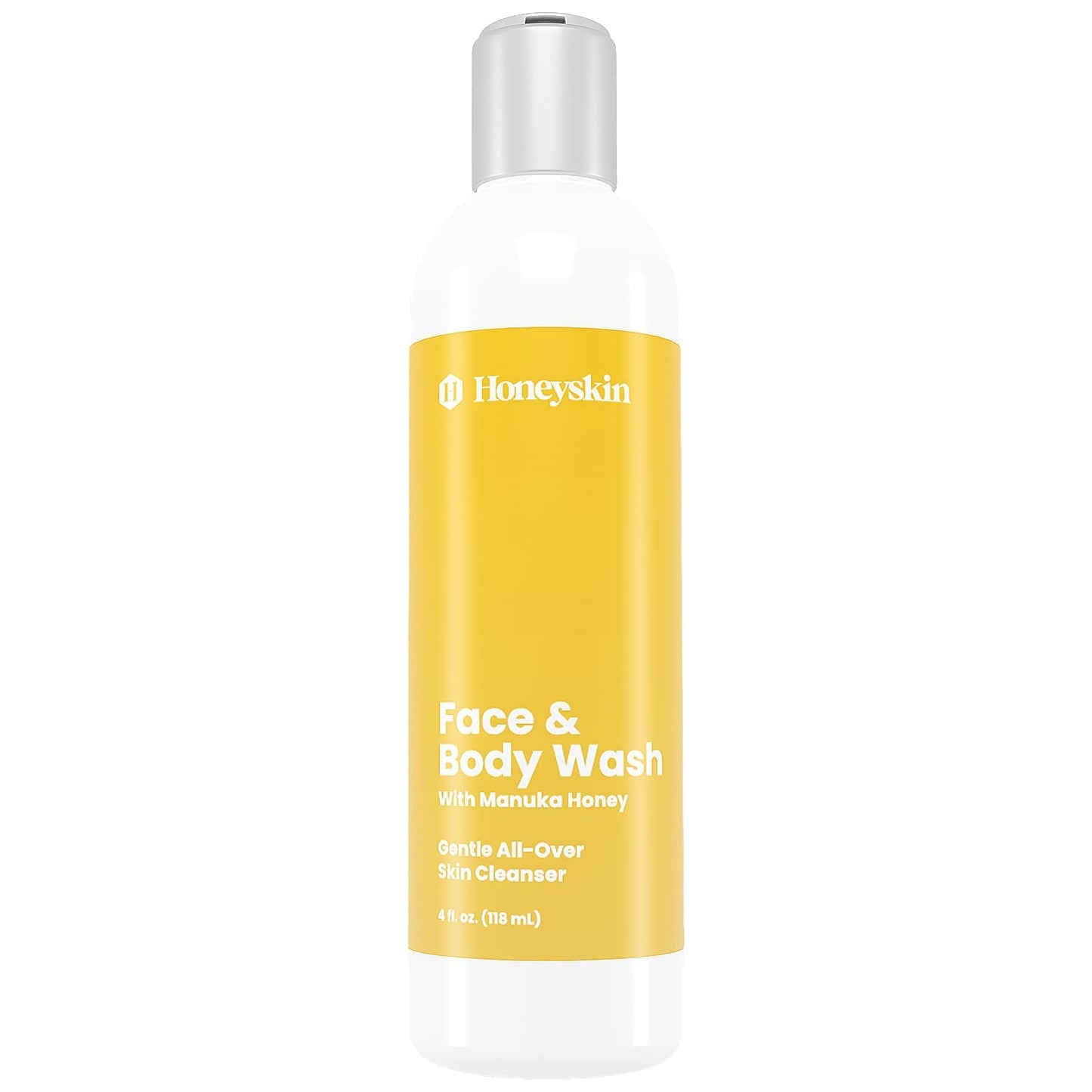 Face And Body Wash Moisturizer For Acne And Sensitive Skin Body Wash With Manuka Honey - Hydrating Facial Cleanser For Dry And S