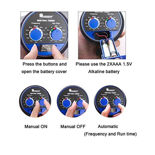 Water Hose Timer fogging Seconds Watering Automatic Electronic Water Timer Home Garden Controller - style: Fogging Timer