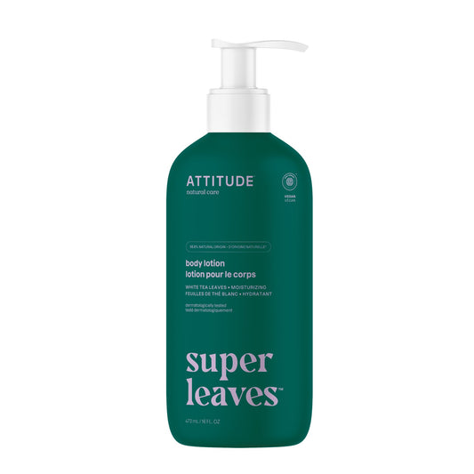 Attitude Body Lotion, Ewg Verified Moisturizer, Vegan Skin Care Products, Non-Greasy, Hydrating For Dry Skin, Cruelty Free, Mois