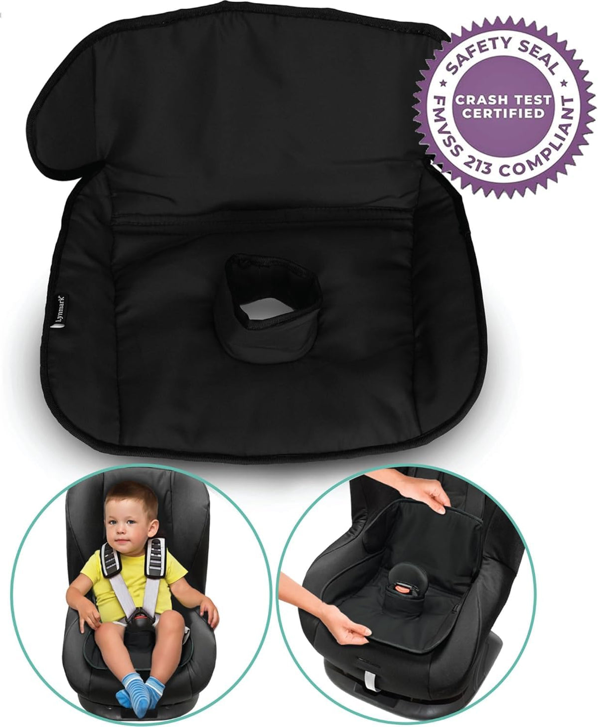 Lynmark® Potty Training Car Seat Protector Cover - Pee Protector, 1 Pk Black
