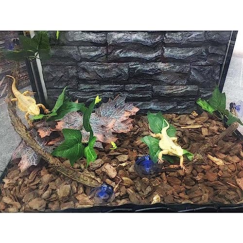 2pcs Lizards Climbing Vine Suction Cup Branch Branch Small Animal Climbing Vine Comfortable Suction Cup