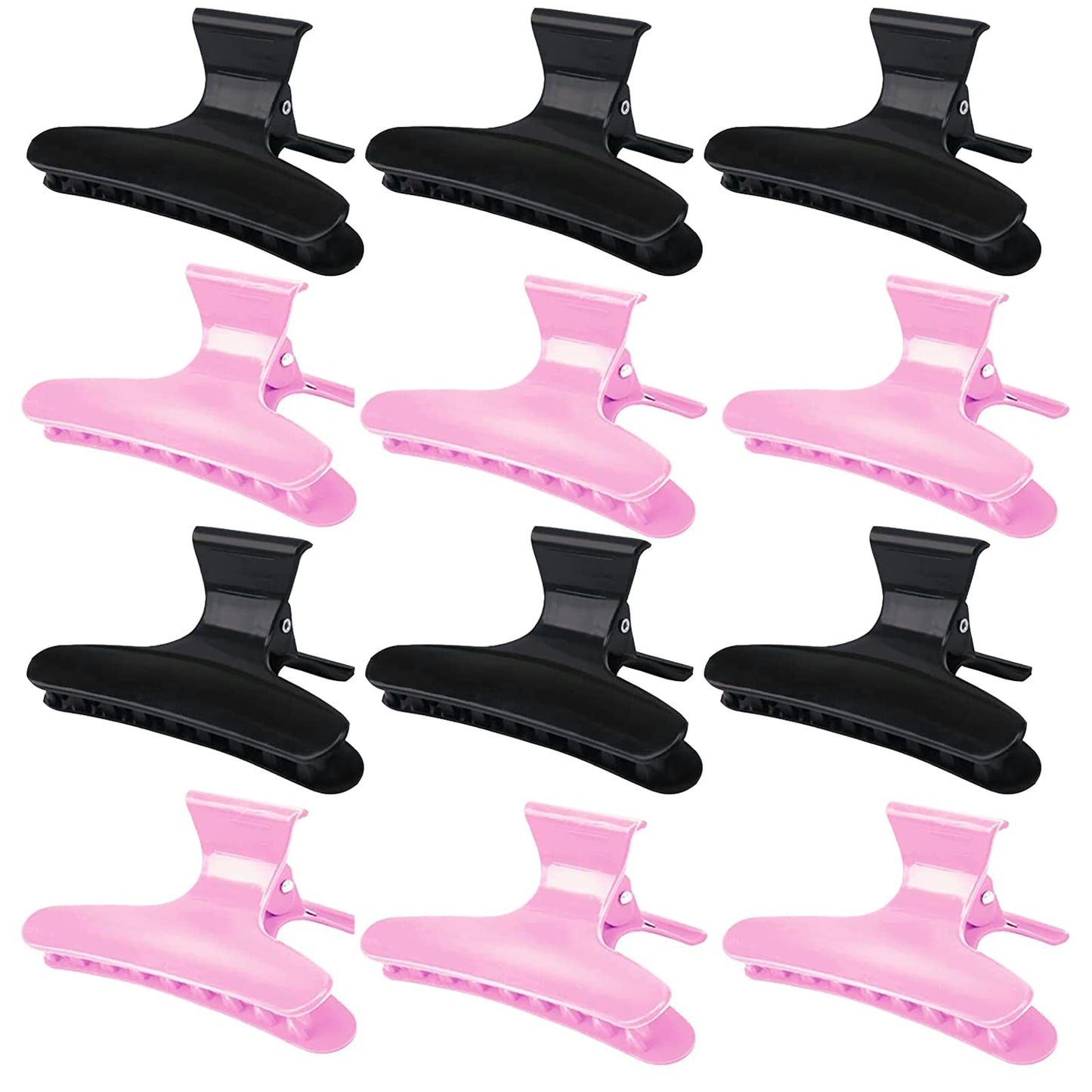 Ondder Hair Clips - Butterfly Hair Clamps, Claw Clips For Styling, Cutting, Coloring, Pro Salon Accessories For Women And Girls
