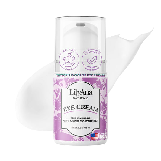 Lilyana Naturals Eye Cream - Eye Cream For Dark Circles And Puffiness, Under Eye Cream, Anti Aging Eye Cream Reduce Fine Lines A
