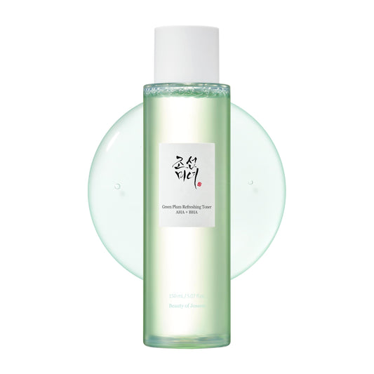Beauty Of Joseon Green Plum Aha Bha Toner Refreshing Facial Essence Moisturizer Mild Exfoliating Salicylic Acid For All Skin Typ